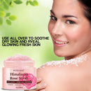 Himalayan Salt Body Scrub with Collagen and Stem Cells 12 oz - Exfoliating Salt Scrub for Cellulite - Deep Cleansing for Acne, Scars, Wrinkles - Moisturizes Skin MYSTÉRE BEAUTÉ
