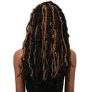 Bobbi Boss Synthetic Hair Crochet Braids African Roots Braid Collection Nu Locs 18" (4-Pack, T4/3027) BOBBI BOSS