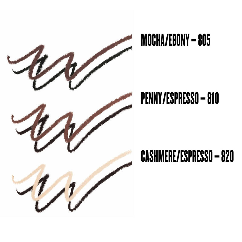COVERGIRL truNaked Waterproof Eyeliner Duo Mocha/Ebony, .03 oz (packaging may vary) COVERGIRL