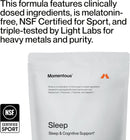 Momentous Nightly Sleep Pack - Magnesium L-Threonate, L-Theanine, and Apigenin - NSF Certified for Sport - 30 Servings Infinity Warehouse