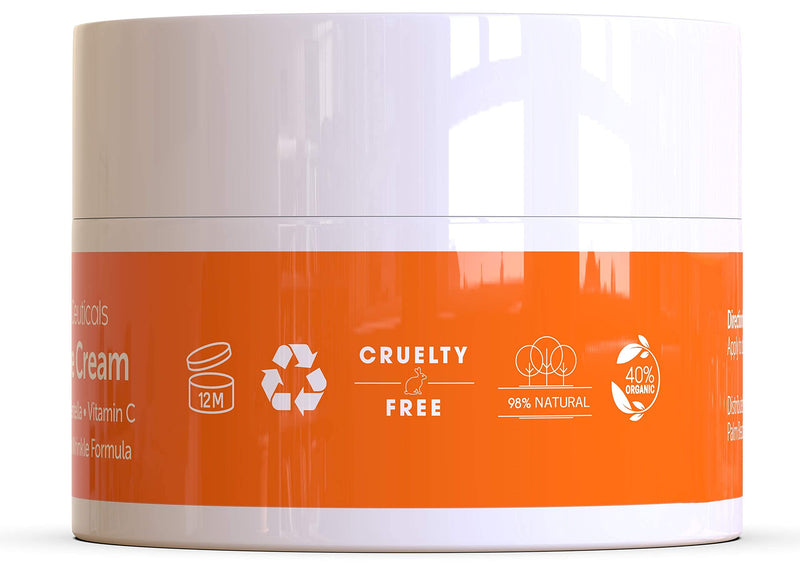 Korean Skin Care Set Contains Potent Vitamin C Serum PLUS Korean Snail Eye Cream with Centella Asiatica - This Extremely Effective Skincare Set Provides You With Glowing Skin & Youthful Eyes SeoulCeuticals