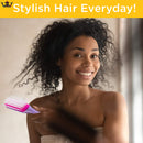 Denman Original Styler, 7 Row for Detangling, Blow-drying, Styling & Smoothing the Hair, African Violet D3 Denman