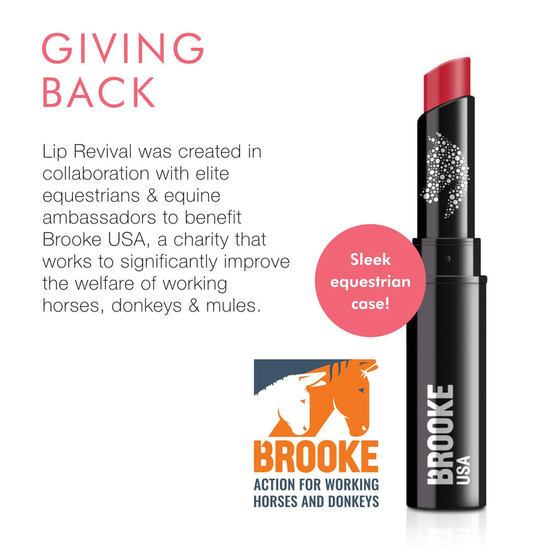 Beauty For Real Lip Revival, Sinead - Sheer Red - 100% Natural Tinted Lip Balm - Contains Shea Butter, Coconut Oil, Sweet Almond Oil & Peppermint Oil - Vegan - 0.09 oz Beauty For Real