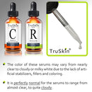 TruSkin Day-Night Anti Aging Duo, Retinol Serum & Vitamin C Serum for Face with Hyaluronic Acid, Skin Care Set Designed to Protect, Firm, Brighten, Clarify, Hydrate, Boost Collagen & Fade Pigmentation TruSkin Naturals