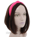 Hot Pink 1 Inch Fabric Turban Knot Headband Motique Accessories Store