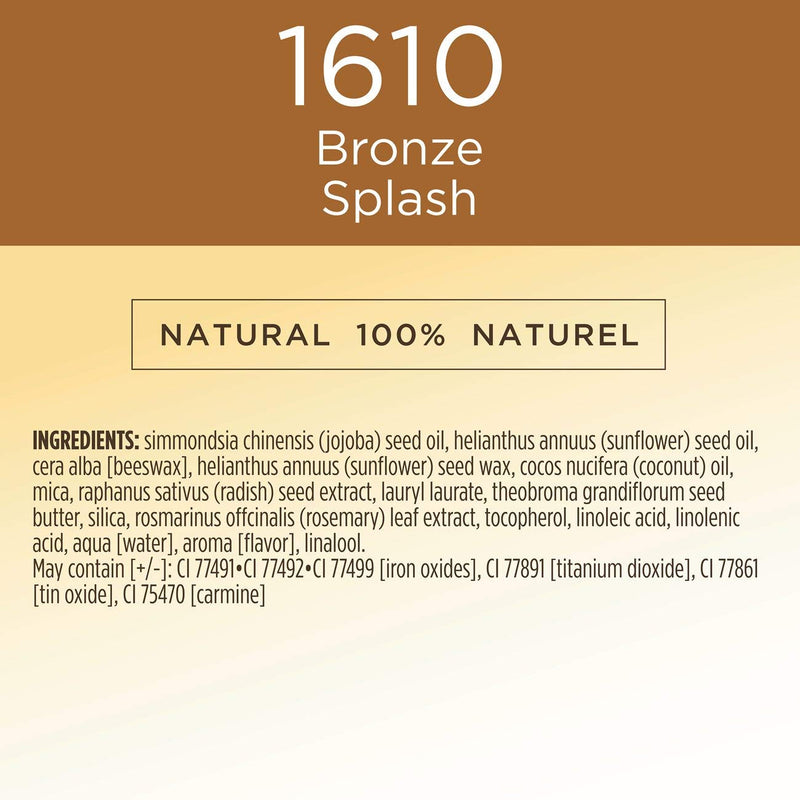 Burts Bees 100% Natural All Aglow Bronzer Stick, Bronze Splash - 0.3 Ounce Burt's Bees