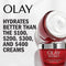 Olay Regenerist Micro-Sculpting Cream Face Moisturizer with Hyaluronic Acid, Niacinamide & Vitamin B3+, Fragrance-Free, 1.7 Ounce + Whip Face Moisturizer Travel/Trial Size Gift Set Olay