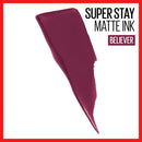 Maybelline New York SuperStay Matte Ink Liquid Lipstick, Believer, 0.17 Ounce Maybelline New York
