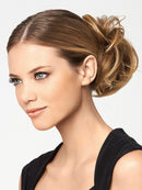 Modern Chignon Color R4 MIDNIGHT BROWN - Hairdo Extensions Claw Clip Loose Hair Bun Tru2Life Heat Friendly Synthetic Soft Waves Hairpiece HairDo