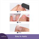 Nailene So Natural Medium Artificial Nails, Pink French – Fake Nail Kit with 28 Nails (12 Sizes) and Nail Glue Included – Designed for Comfort & Natural Look – False Nails with up to 7 Days of Wear Nailene