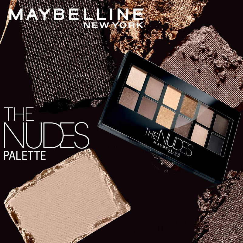 Maybelline Eyeshadow Palette, The Nudes Maybelline New York