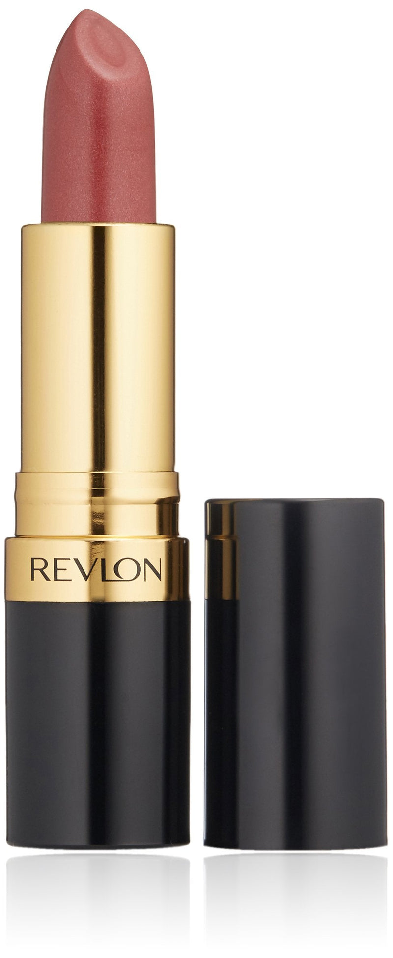 Revlon Super Lustrous Lipstick with Vitamin E and Avocado Oil, Pearl Lipstick in Mauve, 610 Gold Pearl Plum, 0.15 oz (Pack of 2) REVLON