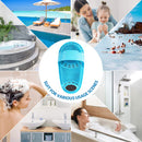 meidong Silicone Shower Foot Scrubber Personal Foot Massage and Cleaning, Non-Slip Foot Scrubber for Men and Women (1PCS Green) meidong