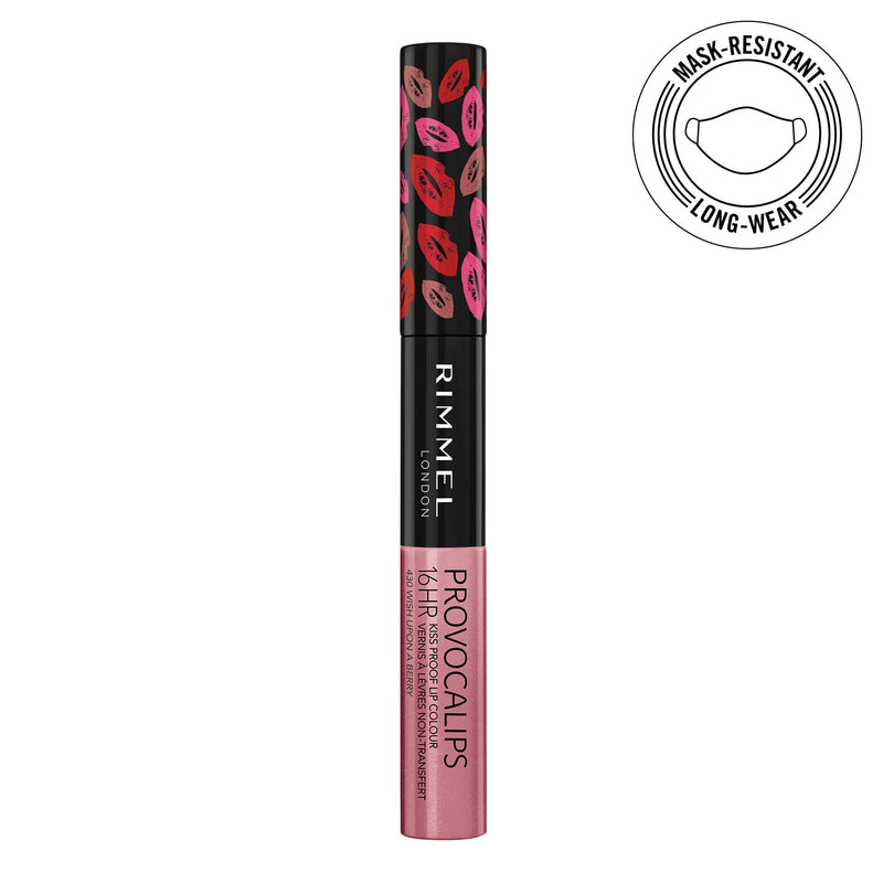 Rimmel Provocalips Lip Colour, Wish Upon A Berry, 0.14 Fluid Ounce Rimmel