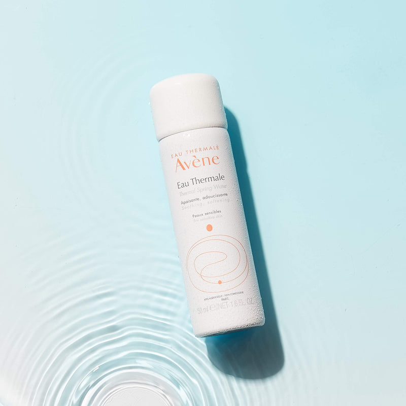 Eau Thermale Avene Thermal Spring Water, Soothing Calming Facial Mist Spray for Sensitive Skin, Fragrance-Free, Alcohol-Free, 1.6 oz. Eau Thermale Avène