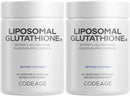 Codeage Liposomal Glutathione Supplement - Pure Reduced Setria L-Glutathione, Liposomal Delivery, Phospholipid Complex - Encapsulated Glutathione Powder Pills - Vegan, Non-GMO - 60 Capsules Infinity Warehouse