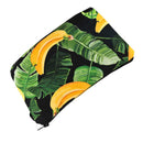 FUNFUN HOME Cosmetic Bags, Mini Makeup Bags for Women, Functional Makeup Pouch Travel Makeup Case with Zipper, Waterproof Toiletries Organizer Bag, Cute Makeup Bags Ideal Gifts for Girls (Banana) FUN FUN HOME