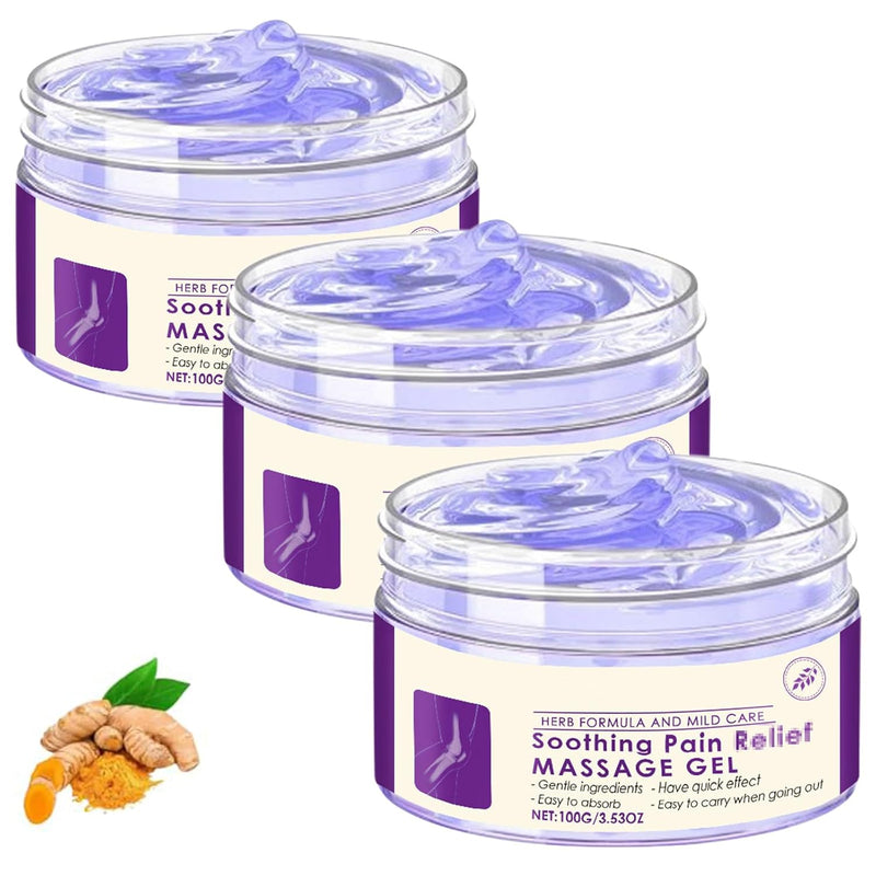 Kresin Joint Pain Gel Purple Gel, Soothes Knees, Lumbar, Neck, Hands, and Feet, for Joint Activities Throughout The Body -3.53oz (2) Infinity Warehouse