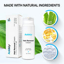 AOBBIY Hair Removal Cream for Women, Women's Depilatory Cream, Powerful, Effective 10 Minutes, No smell, Non-Irritating, Gently Remove Anywhere Unwanted Hair, For All Skin Type, 100ML AOBBIY