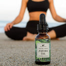 Jojoba Oil by Baja Basics, Organic, 100% Pure, Cold Pressed For Moisturizing Skin, Hair and Cuticles 1oz Baja Basics