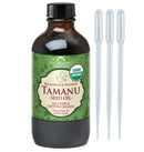 US Organic Tamanu Oil, USDA Certified Organic, 100% Pure Virgin Cold Pressed Unrefined, Dark Green Color, Sourced from Southeast Asia_Improved Cap_4oz (115 ml) US Organic