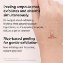 Peel Shot Glow Black Rice Peeling Ampoule, Soft Exfoliating Face and Body Scrub Dead Skin Cells, Blackheads Remover for All Skin Types, 80ml - Infinity Warehouse