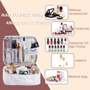 Stagiant Makeup Bag,Travel Makeup Bag, Makeup Organizer Bag for Women,Make up Case Cosmetic Brushes Toiletry Bags,Marble Stagiant