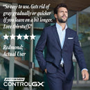 Just for Men Control GX Grey Reducing Anti-Dandruff Shampoo, Gradually Colors Hair, 4 Fl Oz, Pack of 3 Just for Men