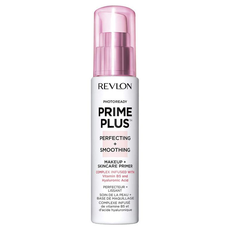 Revlon PhotoReady Prime Plus Primer, Perfecting and Smoothing Skincare Makeup with Vitamin B5 and Hyaluronic Acid, 1 oz REVLON