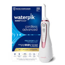 Waterpik Cordless Advanced 2.0 Water Flosser For Teeth, Gums, Braces, Dental Care With Travel Bag and 4 Tips, ADA Accepted, Rechargeable, Portable, and Waterproof, Gray WP-587, Packaging May Vary Infinity Warehouse