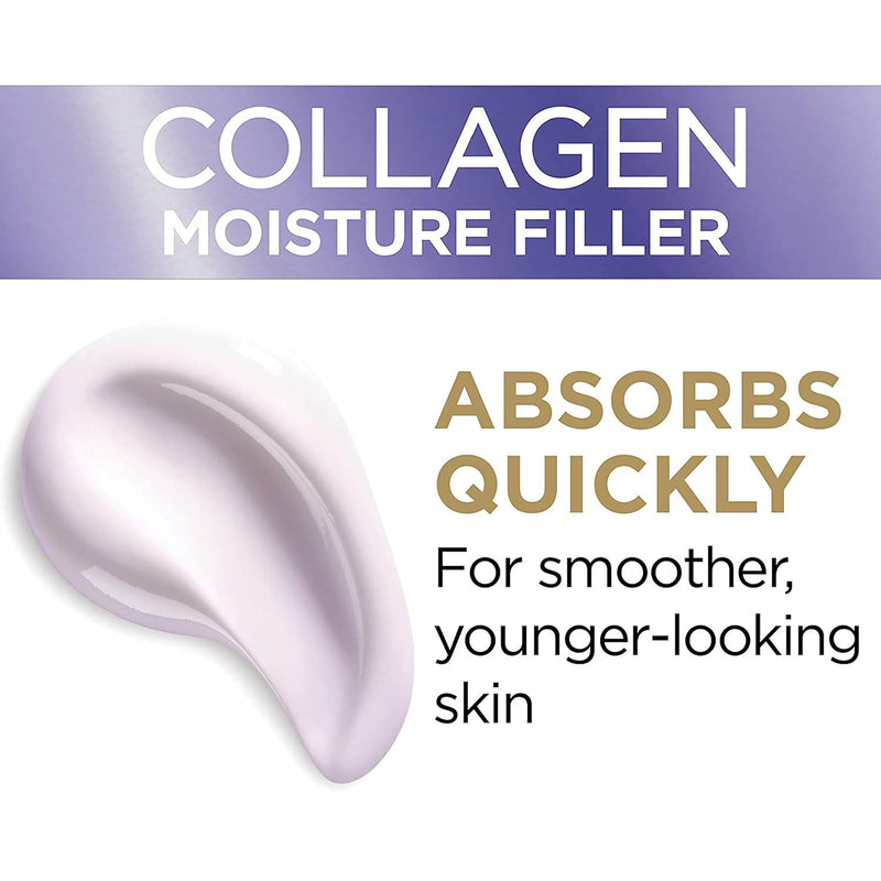 L'Oreal Paris Collagen Daily Face Moisturizer, Reduce Wrinkles, Face Cream, Fragrance Free 1.7 oz Infinity Warehouse