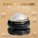 Cosmetasa Luxury Spa Gift Set for Women & Men - Relaxation Lavender Massage Oil, Citrus Coconut Massage Oil, Arnica Sore Muscle Massage Oil with Hot Stones, Roller Ball and Thumb Saver Massage Tools