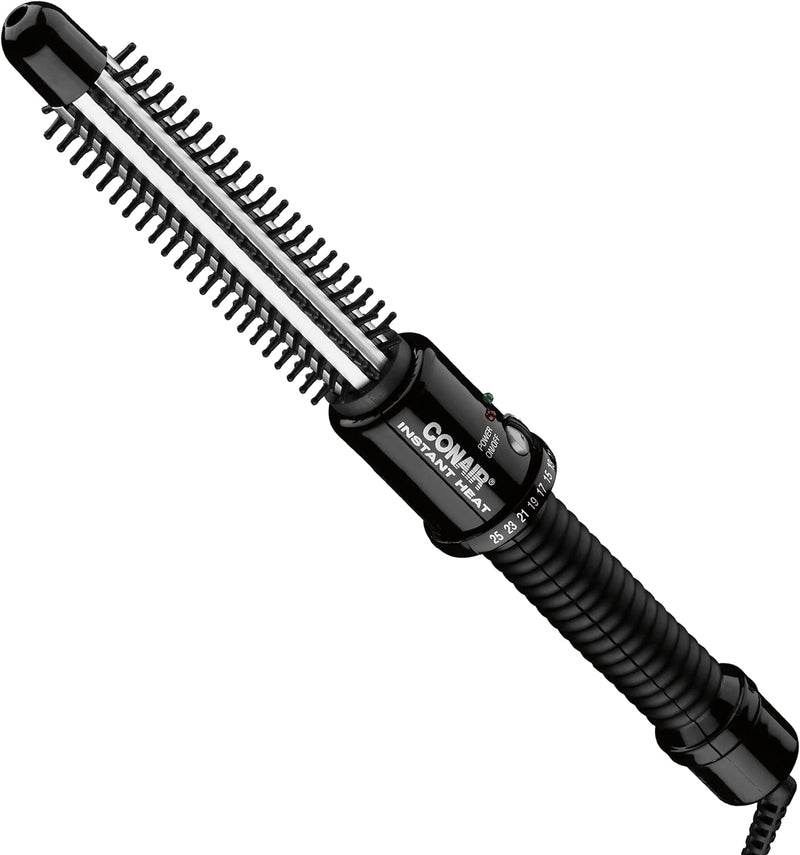 Conair Instant Heat Curling Iron Brush, 3/4-Inch Barrel - For Use On Short Hair Infinity Warehouse