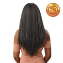 Outre HD Lace Front Wig Soft N Natural Neesha 203 (Silver Gray) (HTSLBRN) Outre