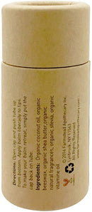Farmstead Apothecary 100% Natural Lip Balm with Organic Beeswax, Organic Shea Butter & Organic Coconut Oil, 0.25 oz (Boysenberry Vanilla Pack of 2) Farmstead Apothecary Store