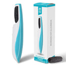Electric Foot Callus Remover, Rechargeable Foot File Callus Remover with LED Light, Dead Skin Remover for Feet, Professional Pedi Foot Care Pedicure Tools for Women Men Hard Cracked Dry Skin (Blue) AM 8:00