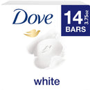 Dove Beauty Bar Gentle Skin Cleanser Moisturizing for Gentle Soft Skin Care Original Made With 1/4 Moisturizing Cream 3.75 oz, 14 Bars Dove