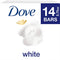 Dove Beauty Bar Gentle Skin Cleanser Moisturizing for Gentle Soft Skin Care Original Made With 1/4 Moisturizing Cream 3.75 oz, 14 Bars Dove