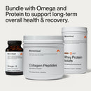 Momentous Grass-Fed Collagen Peptides Powder - Collagen Protein Powder with Fortigel & Vitamin C for Hair, Skin, Nails, & Joint Health Support - NSF Certified for Sport - Packaging May Vary Infinity Warehouse