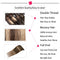 8 Inch Clip in Hair Extensions 100% Human Hair 45g Thin 8 Pcs Clip on Remy Human Hairpieces Highlight Standard Weft Soft Straight Hair for Women Beauty Day Bayalage