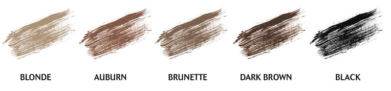 Blissful Brows by Hairgenics – One Step Long Lasting Tinted Eyebrow Gel Infused with Fibers for Thick and Full Brows (Black) Pronexa