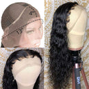FLYBAO Human Hair Wigs Lace Front Wigs For Black Women Water Wave Lace Frontal Wigs Human Hair Pre Plucked With Baby Hair Natural Hairline FLYBAO