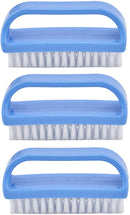 Superio Nail Brush Cleaner with Handle, Durable Scrub Brush to Clean Toes and Fingernails, All Purpose Hand Scrubber Cleaning Brush - Stiff Bristles, Easy to Use (12-Pack) Superio Store