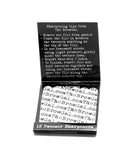 The BrowGal – 12 Tweezer Sharpeners – Exclusive for Sharp & Efficient Longer Period use - Super Handy and Portable Tool, Easily Grip with Safety - Sharpen Dull and Neglected Tweezer in Seconds – Black The BrowGal