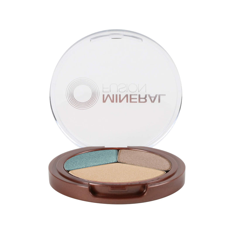 Mineral Fusion Eye Shadow Trio 0.10 oz Packaging May Vary, Riviera, 0.0625 Ounce Mineral Fusion