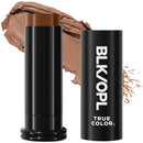 BLK/OPL Skin Perfecting Foundation Stick, SPF 15 Buildable & Blendable Face Foundation Makeup with Matte Finish - Full Coverage, Color Correcting & Sculpting - Hypoallergenic (Amber)