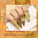 Beetles 20 Pcs Fall Winter Gel Nail Polish Kit, Nail Gel Polish Red Yellow Orange Green Gel Polish Set with Glossy & Matte Gel Top Coat Base Coat Soak Off Nail Lamp Christmas Thanksgiving Gift beetles Gel Polish