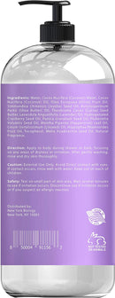 New York Biology Lavender Body Wash – Acne and Eczema Body Wash - Moisturizing and Hydrating Body Cleanser – Helps Restore and Cleanse Skin – Relaxing and Soothing Bath Wash – 16 oz NEW YORK BIOLOGY THE ULTIMATE COSMECEUTICALS
