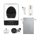 FOREO Luna 3 Men App-connected Smart Facial Cleansing Tool for Skin and Beard, Black, 5 Piece Set FOREO