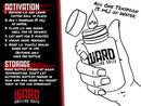 Ward Smelling Salts - Bottled Insanity - Insanely Strong Ammonia Inhalant for Athletes | Smelling Salt for Athletes - Powerlifting Hockey Football Weight Lifting and More | Insane Smelling Salt Ward Smelling Salts